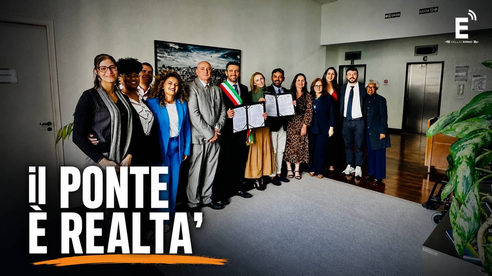 Corigliano-Rossano firma il patto di cooperazione con San Paolo: da oggi 6 giovani brasiliani ospiti in città