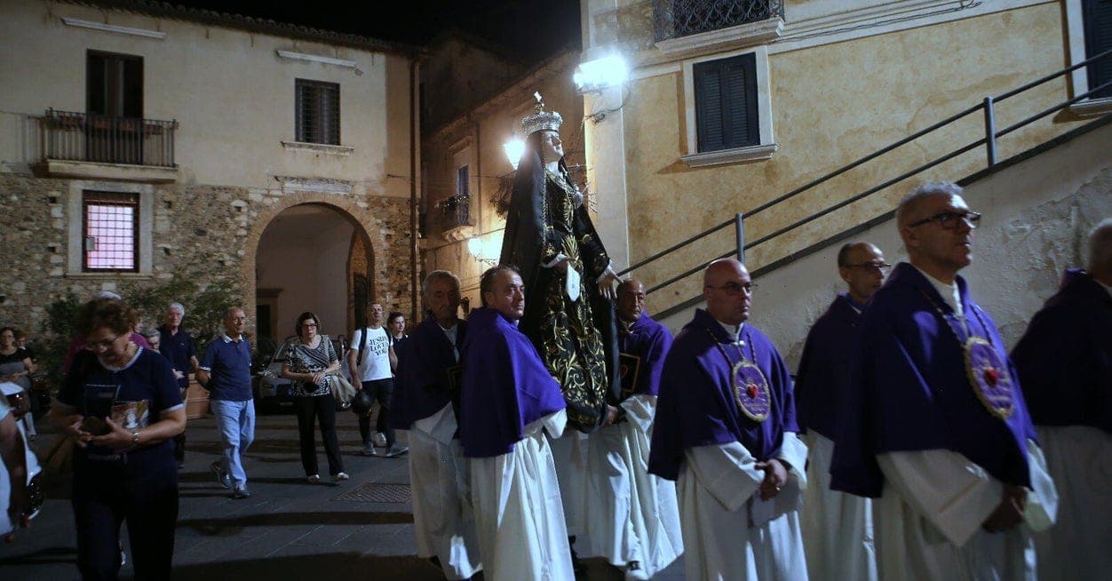 Rossano, da domani la Settena dell’Addolorata che culminerà con la traslazione in Cattedrale