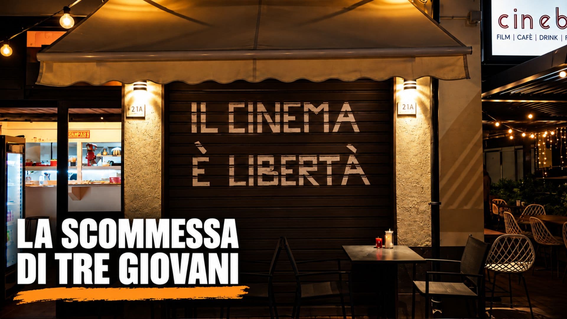 CineBox, a Villapiana il cinema più piccolo d’Italia dedicato a cortometraggi e street food