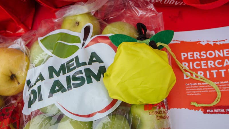 Cassano si mobilita contro la sclerosi multipla: in piazza torna “La Mela di AISM”