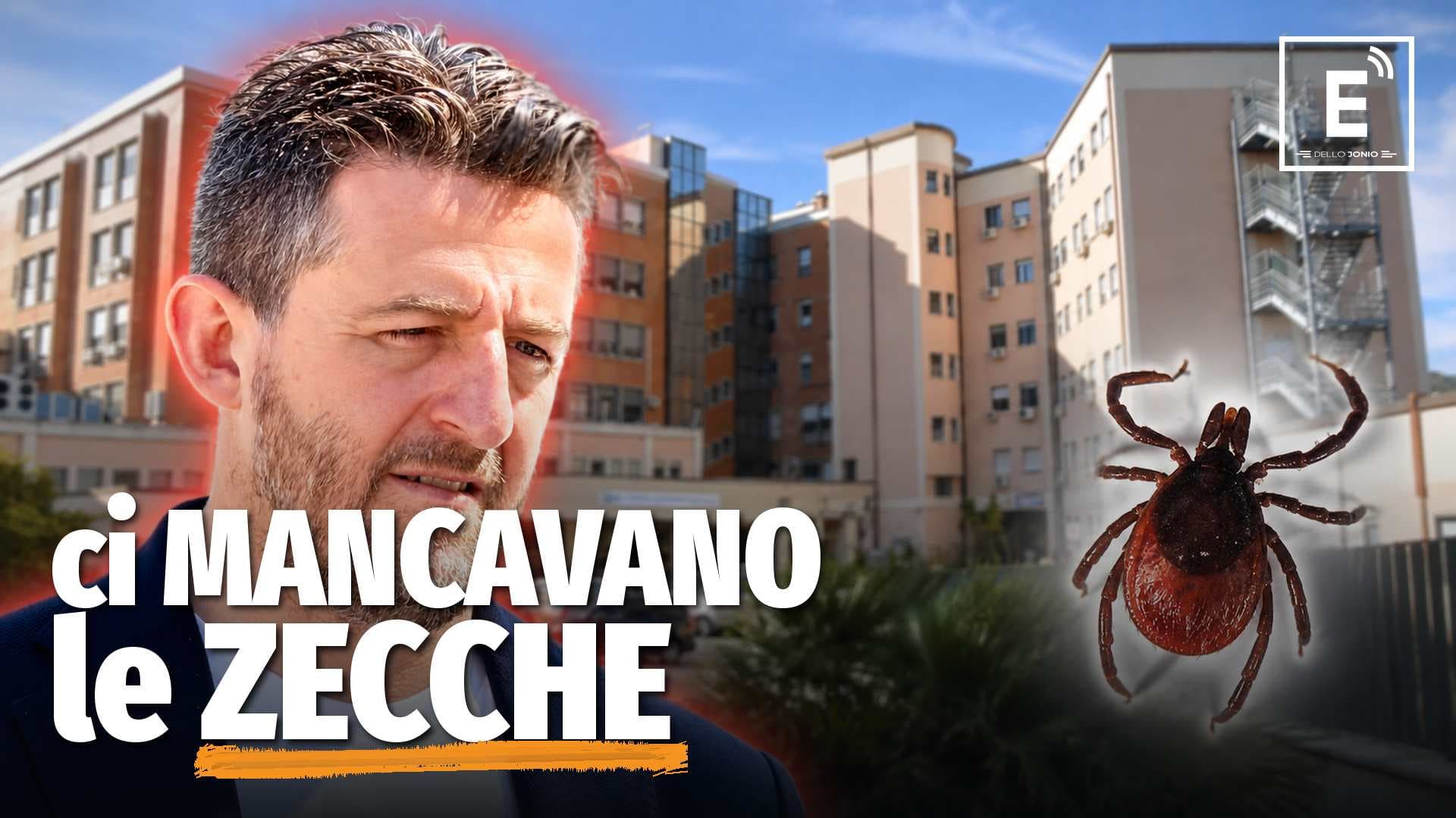 Sanità, la segnalazione polemica di Stasi: «Ci sono zecche in uno o più reparti dell’ospedale»