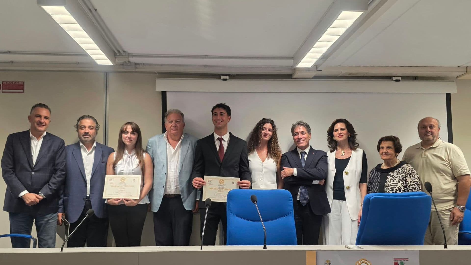 Premio Mariano Turano: tre studenti pronti all’esperienza internazionale