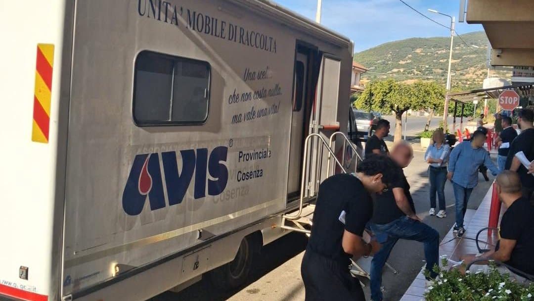 Francavilla Marittima, 21 donatori alla raccolta sangue dell’Avis Trebisacce