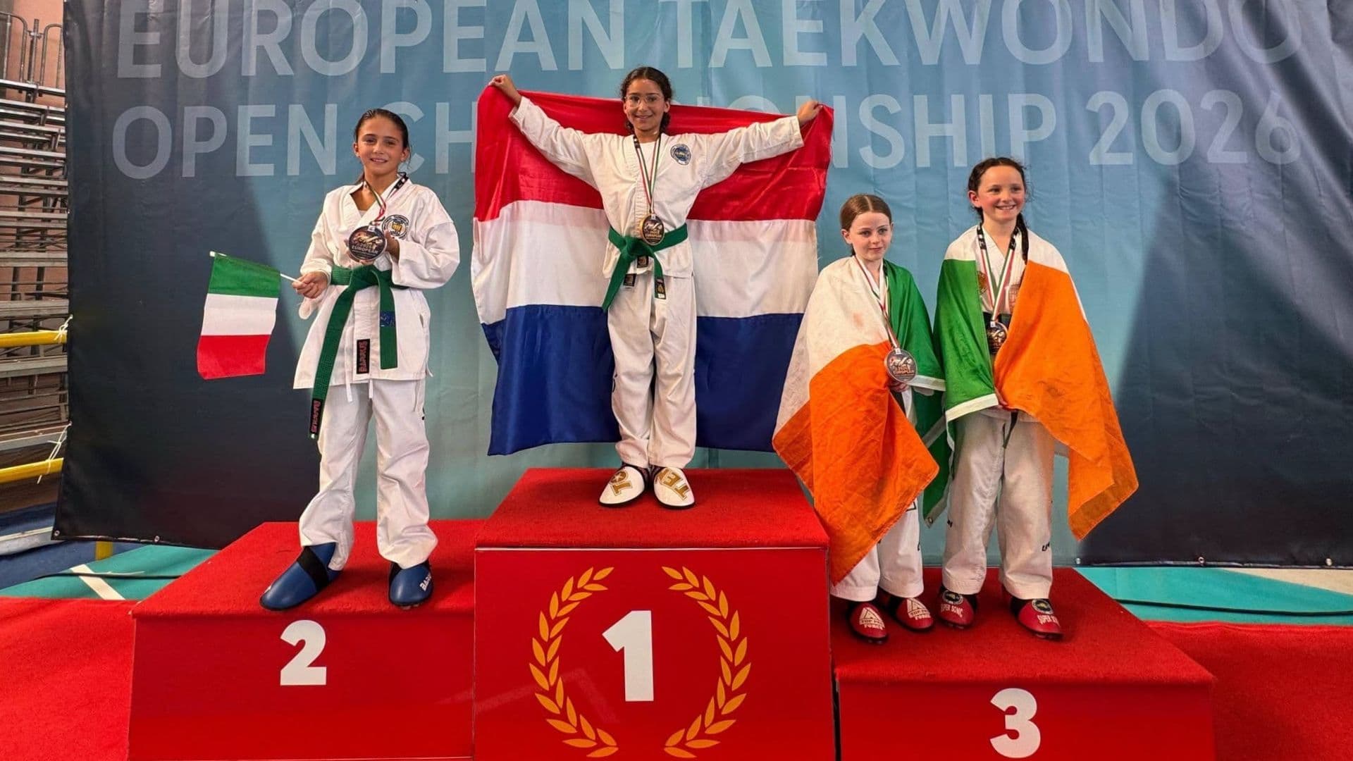 Europei di Taekwondo, trionfo azzurro al PalaBrillia: Laura Martella regina con tre ori