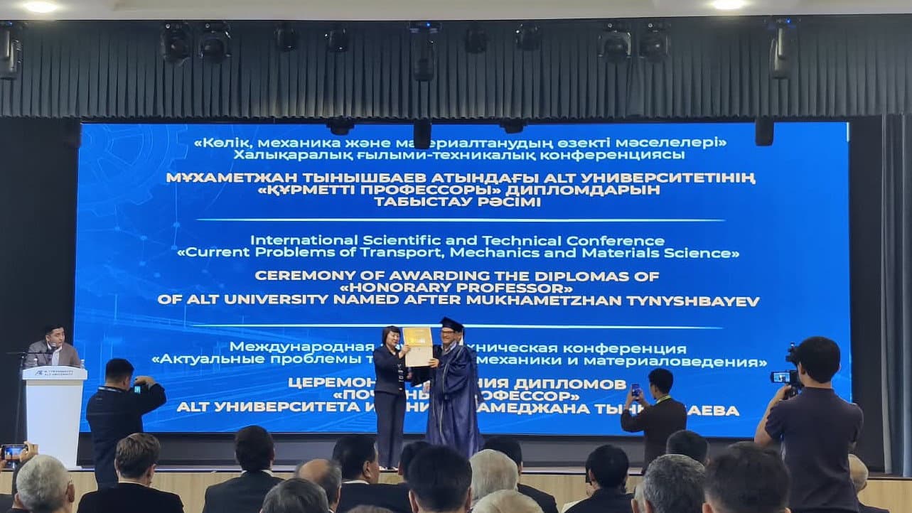 Il professore Unical Cesare Oliviero Rossi nominato docente onorario in Kazakistan