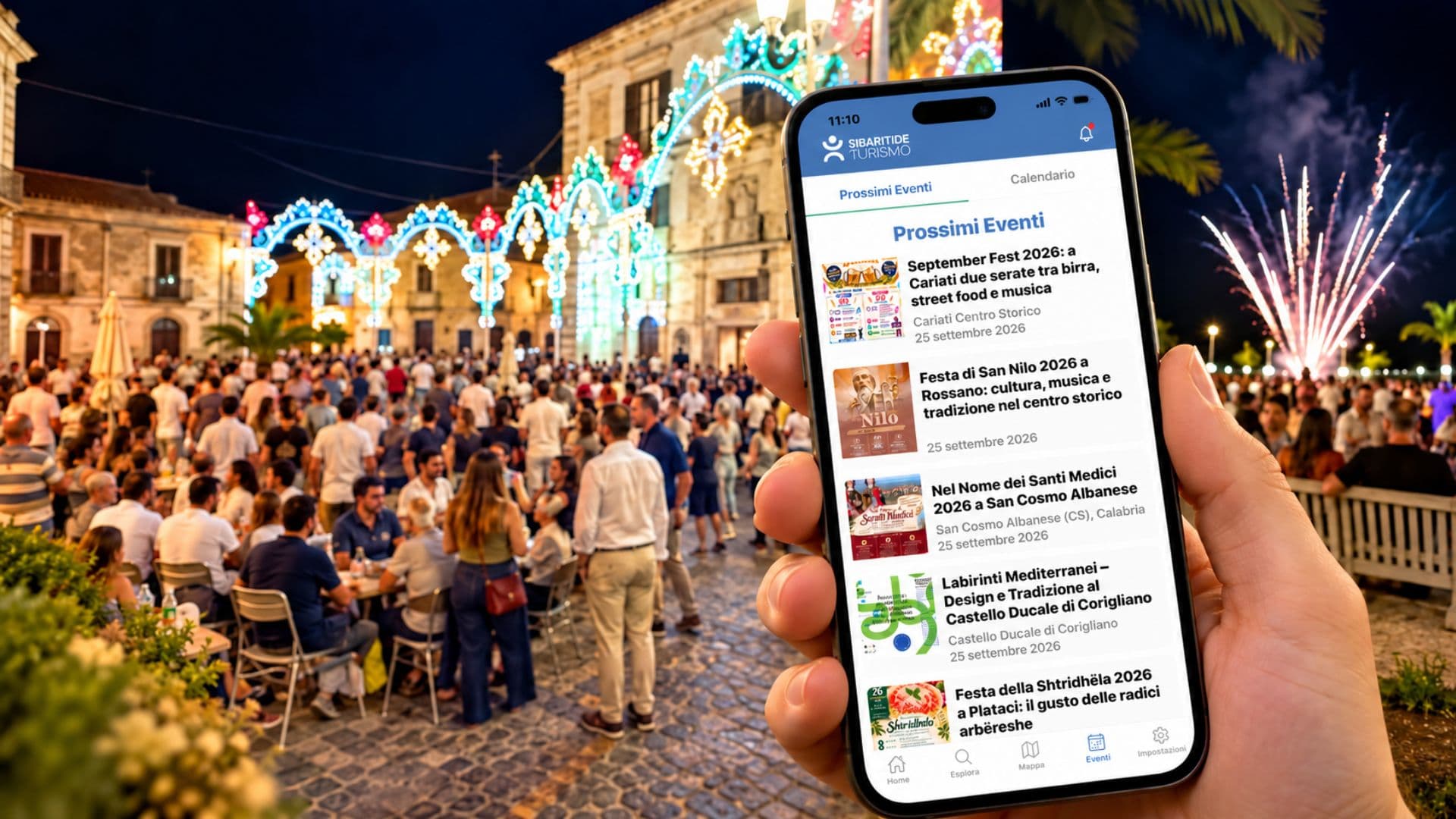 Sibaritide Turismo raggiunge mille download: eventi e luoghi da scoprire a portata di smartphone
